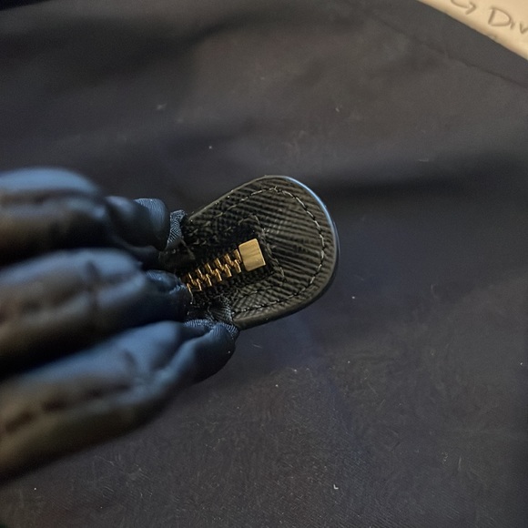 Kate Spade mini Natasha money coin purse black nwt - Picture 2 of 6